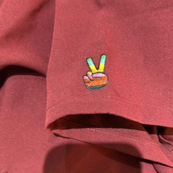 FIGS Womens Scrub set. Size medium. PO# 1645 Burgundy. Brand New. - Picture 7 of 8